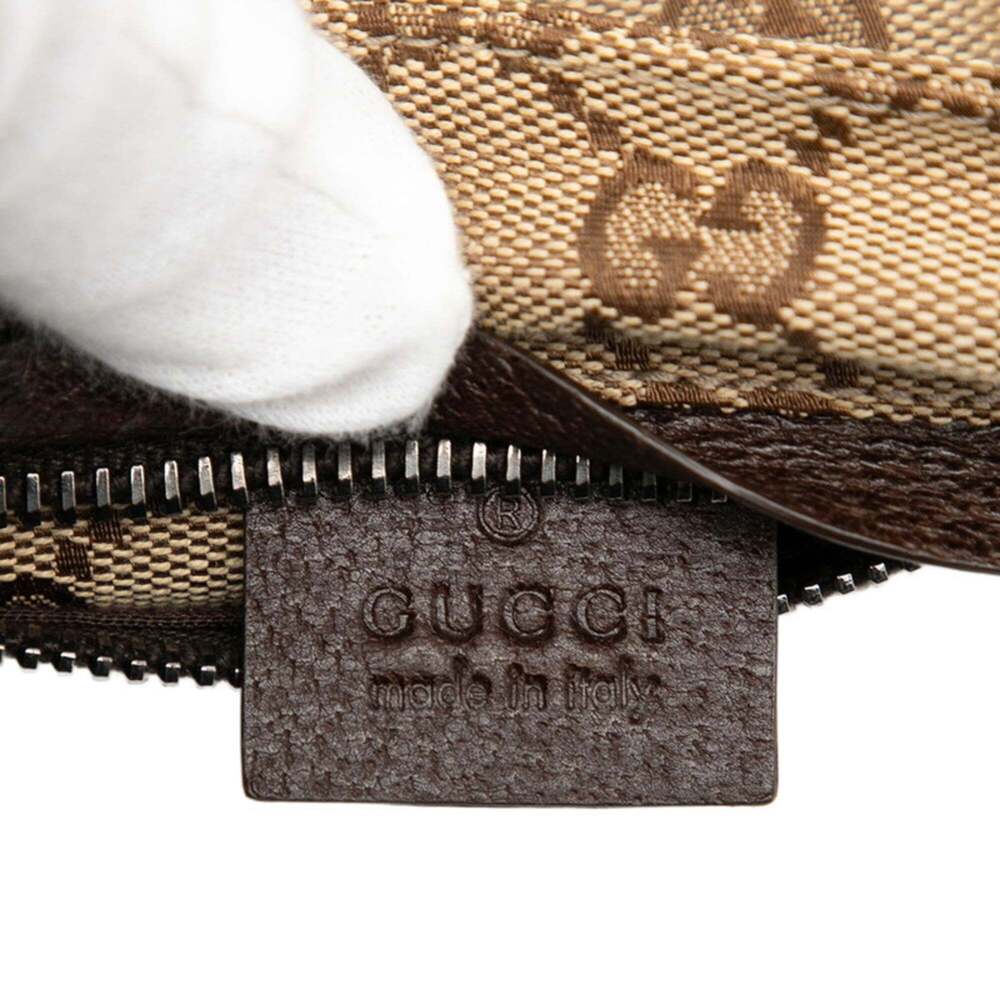 GUCCI Brown Leather Hobo Bag - Picture 5 of 6